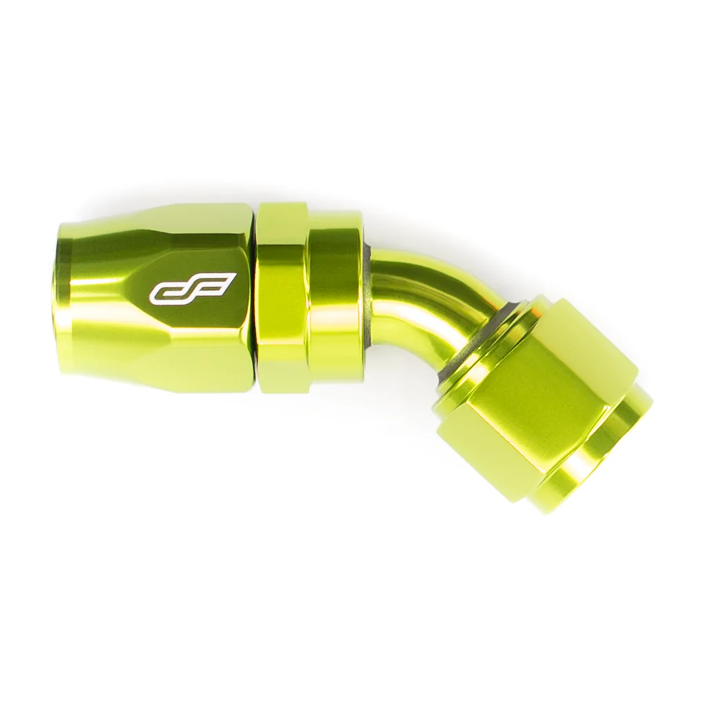 10AN 45 Degree Aluminum Hose End Fitting - Image 4