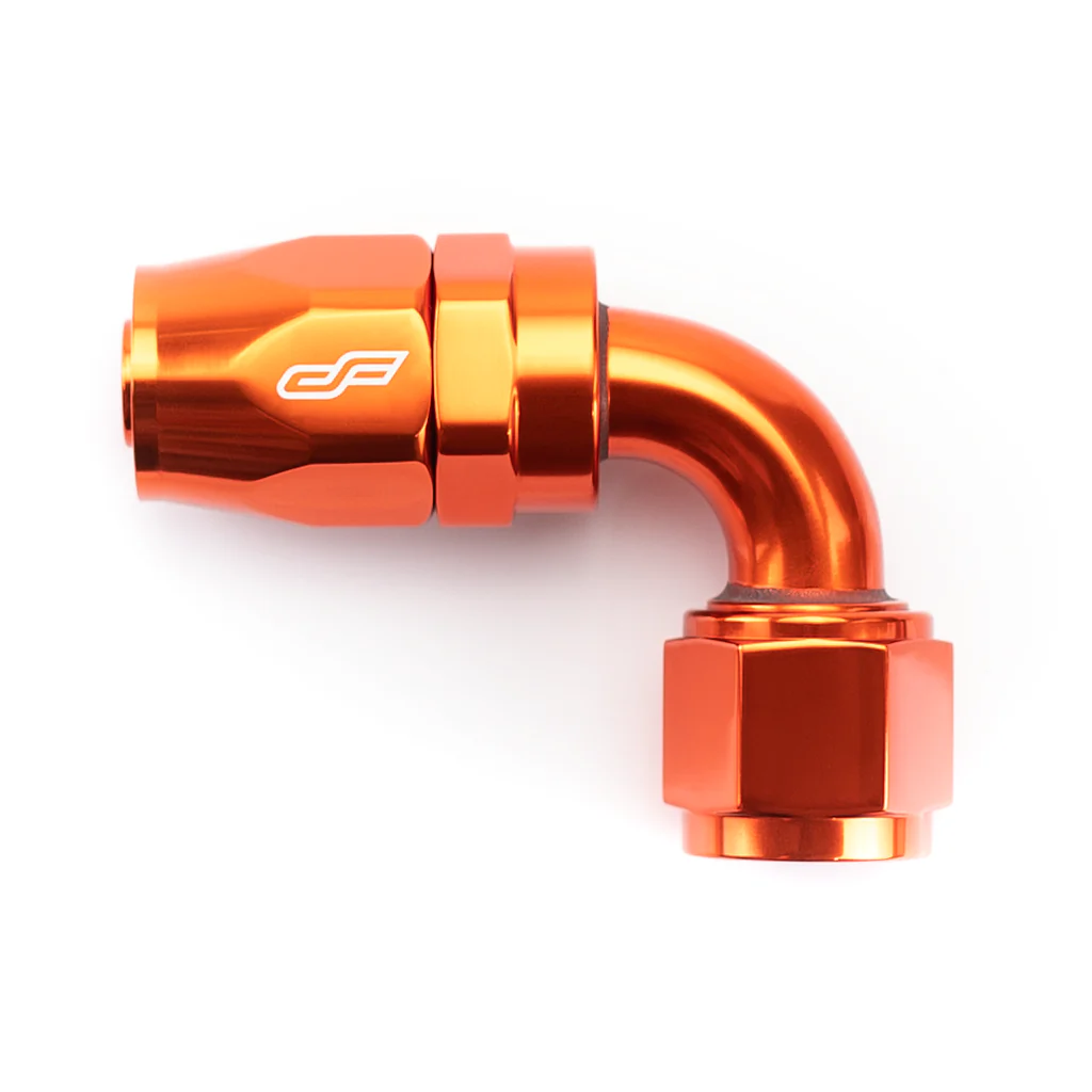 16AN 90 Degree Aluminum Hose End Fitting - Image 3