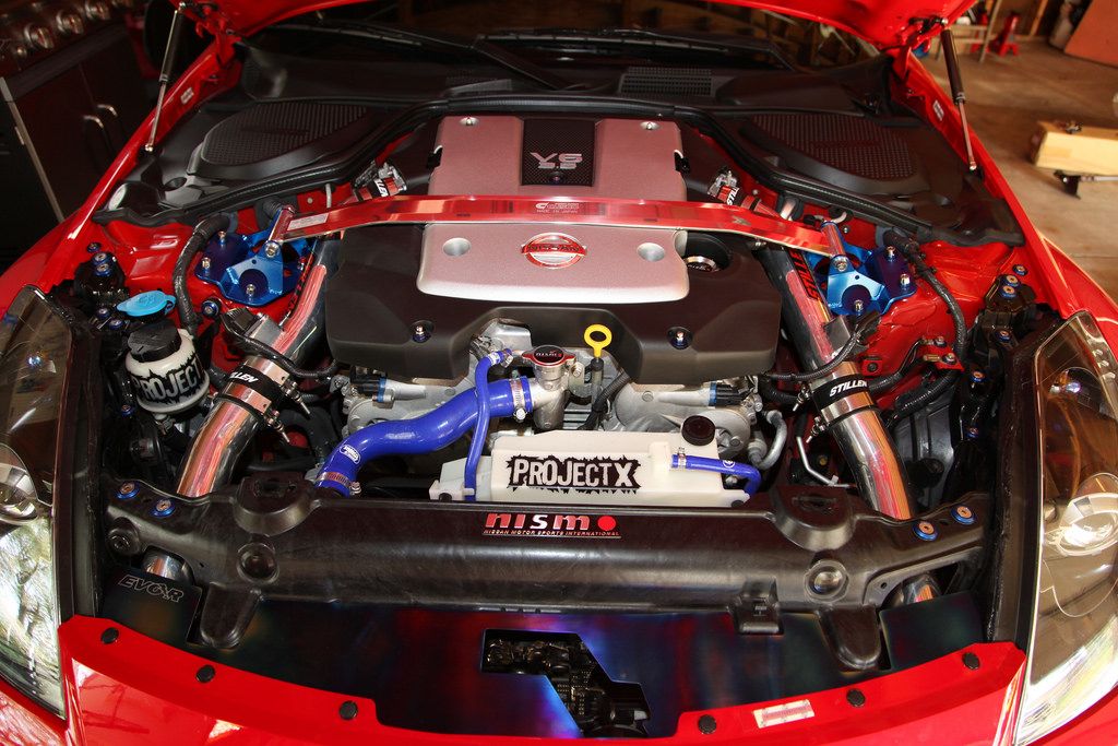 Cusco Strut Tower Brace Front OS-Type Z33 350Z - Image 2