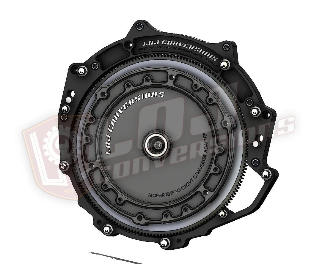 *Pre-Order* SBC / BBC / BOP to Hemi 8HP / ZF8 Transmission Adapter Package - Image 8